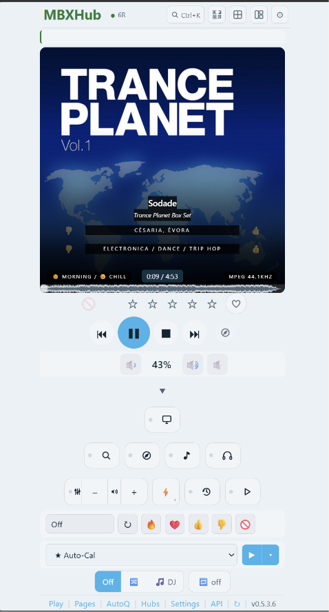 Dashboard v0.5.3.6