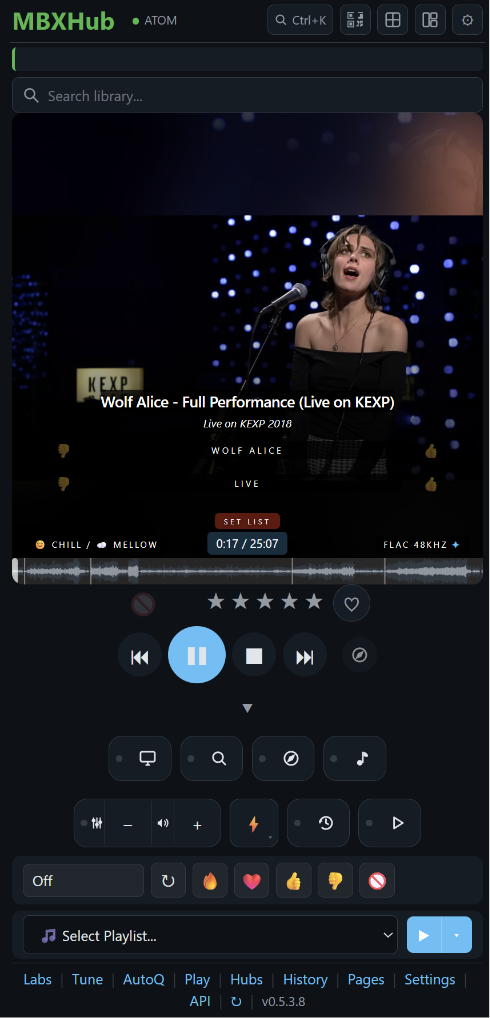 Dashboard v0.5.3.8