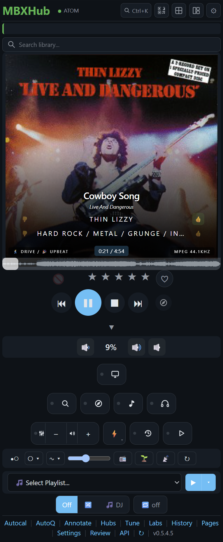 Dashboard v0.5.4.5