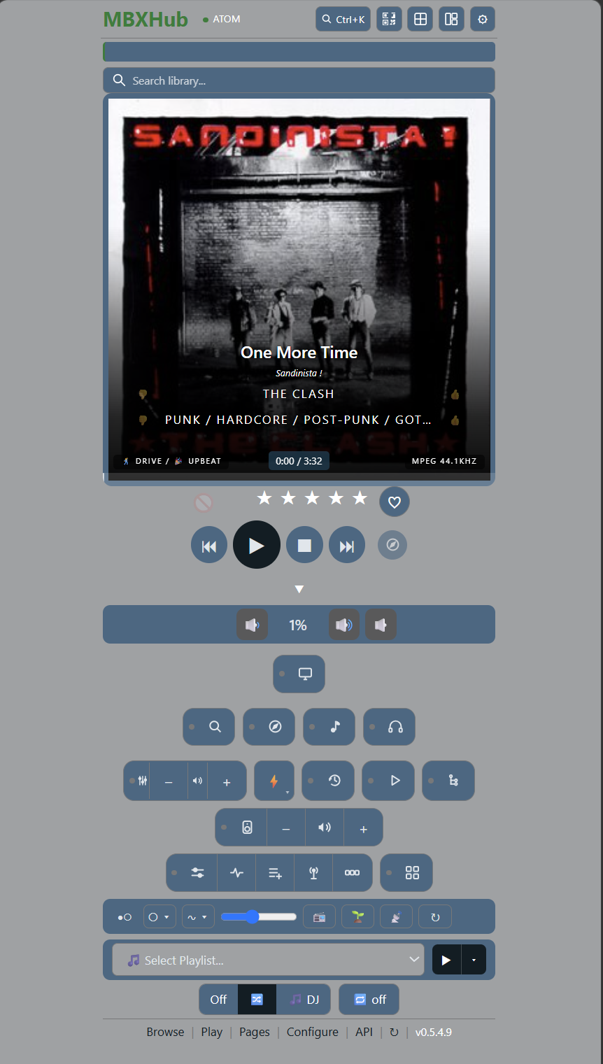 Dashboard v0.5.4.9