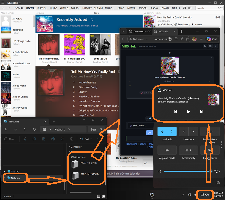 Shell Integration - MusicBee, Dashboard, and SMTC