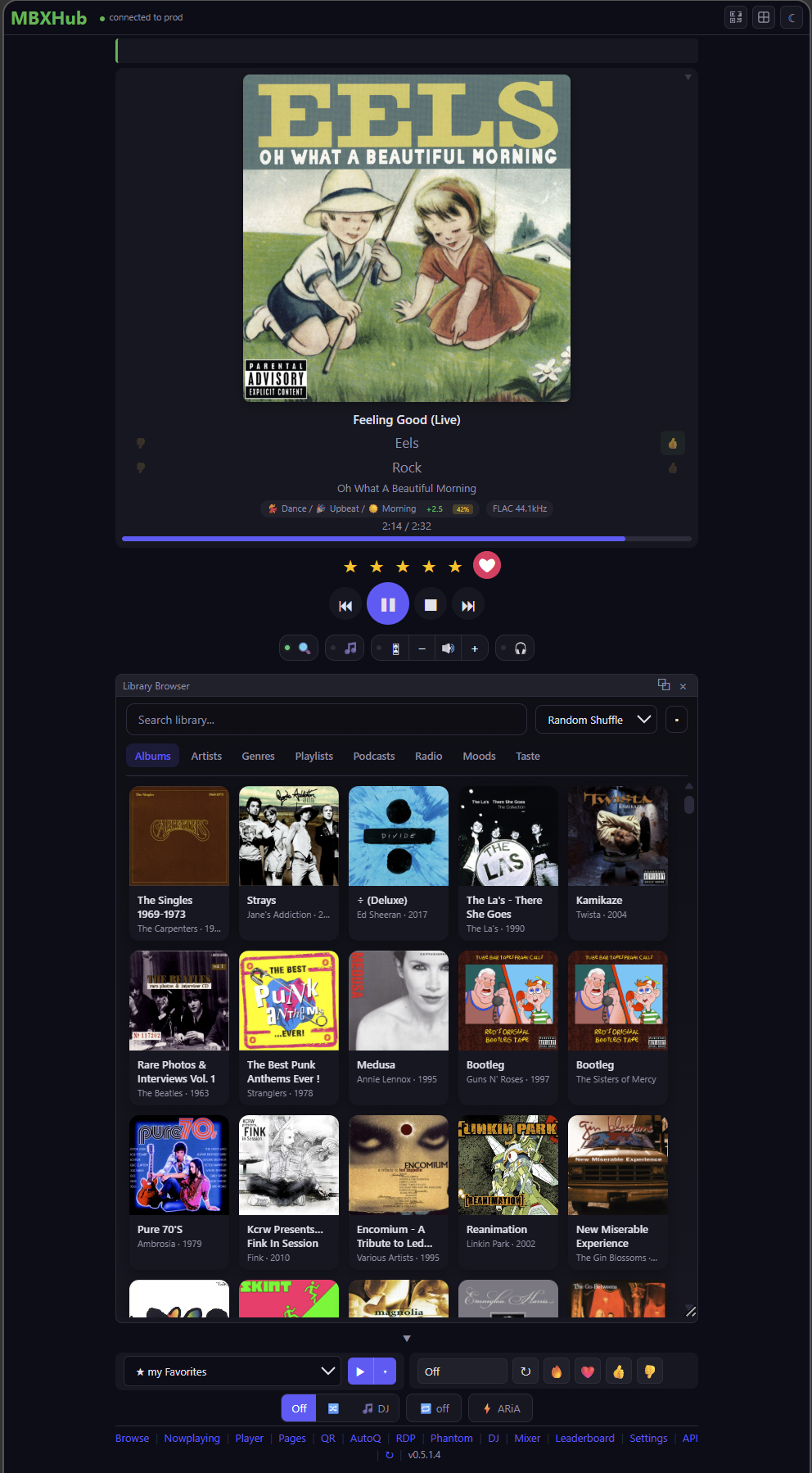 Dashboard v0.5.1.4