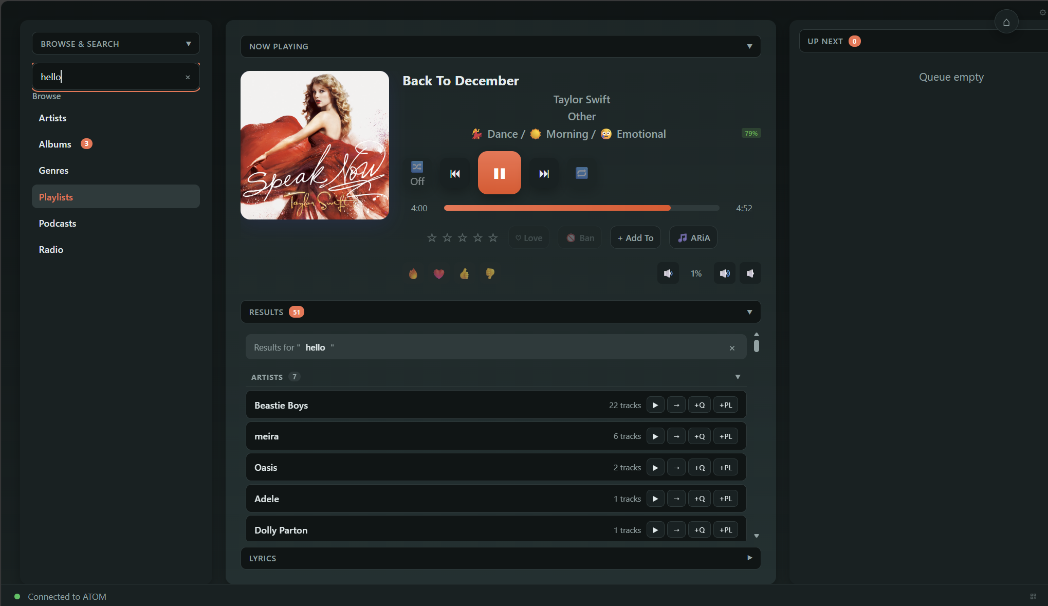 v0.5.0.8 Search, three columns